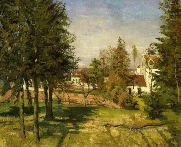 ルーブシエンヌの松の木 1870年 カミーユ・ピサロの風景 Oil Paintings